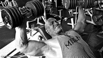 The rock weightlifting